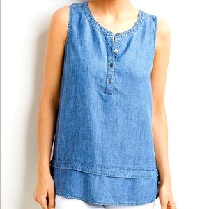 J. Jill Denim Tank Tunic